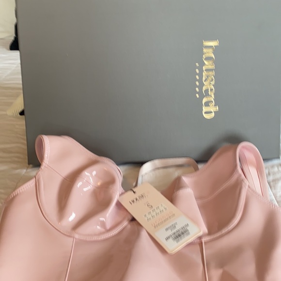 House of CB Kezia patent Vinyl bodysuit Small BNWT - Picture 7 of 7